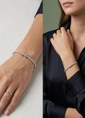 Zirkonia-Tennisarmband in Sterling Silber – Zeitloser Glanz zum erschwinglichen Preis